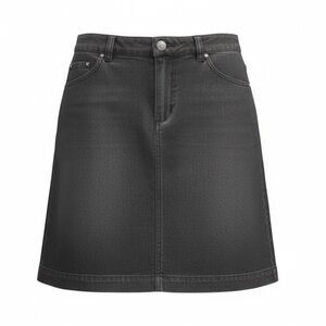 Merona Black Wash Denim Jean Pencil Skirt